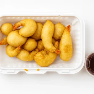 5. Golden Fried Prawns with Tangy Sweet & Sour Sauce / 酸甜虾