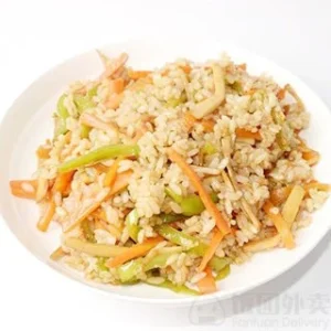 37. Mixed Vegetable Fried Rice / 什锦蔬菜炒饭