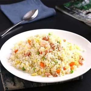 61. High-End Yang Chow Fried Rice / 扬州炒饭 (Shrimp & BBQ Pork)