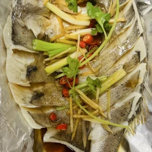 Wine-Infused Sea Bass / 酒香鲈鱼